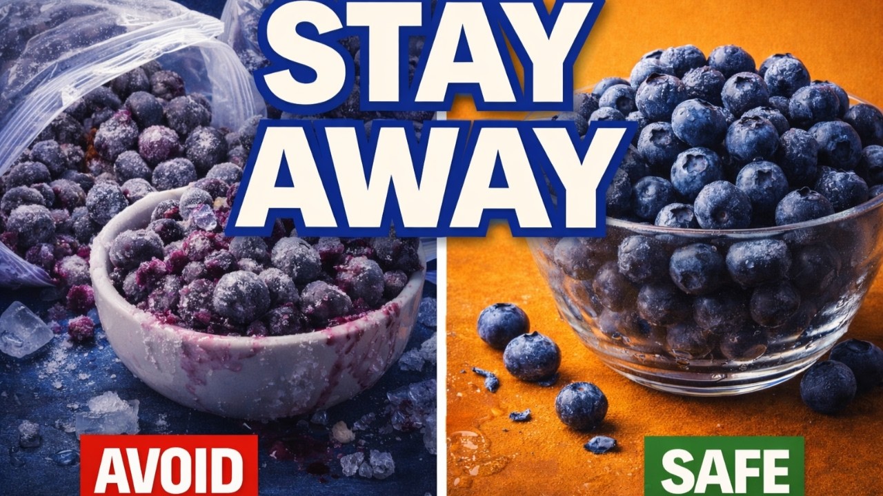 Are Your Frozen Blueberries a SCAM?