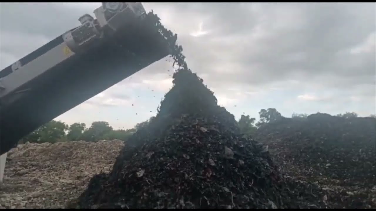 Landfill mining with Hextra disc screening technology