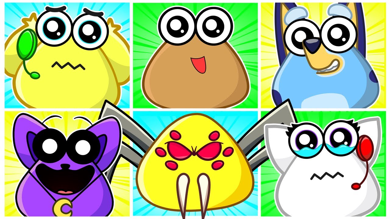 MY NEW POU PETS IN ROBLOX!