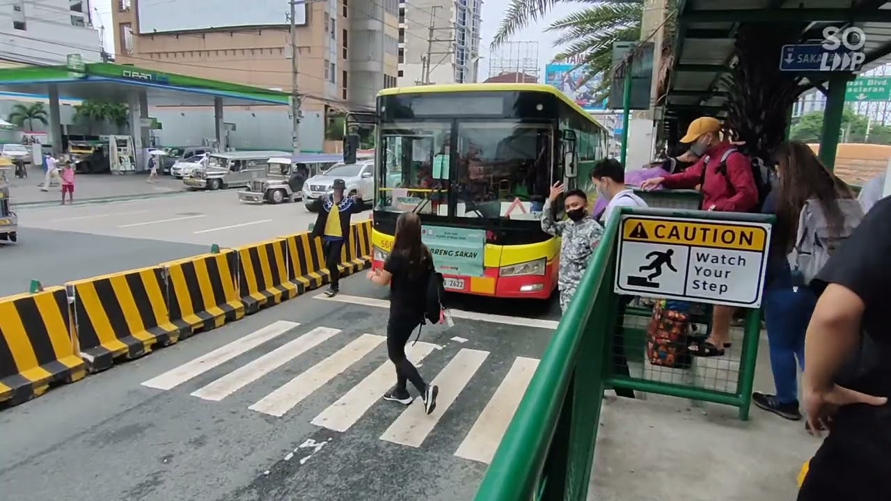 THE NEW EDSA CAROUSEL TAFT AVENUE BUS STOP!TAFT AVENUE TO ORTIGAS BUS STN RIDE