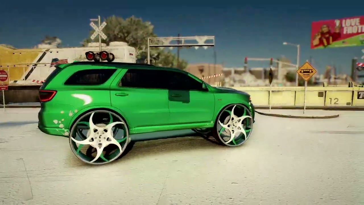 GTA 5 showing her the hood