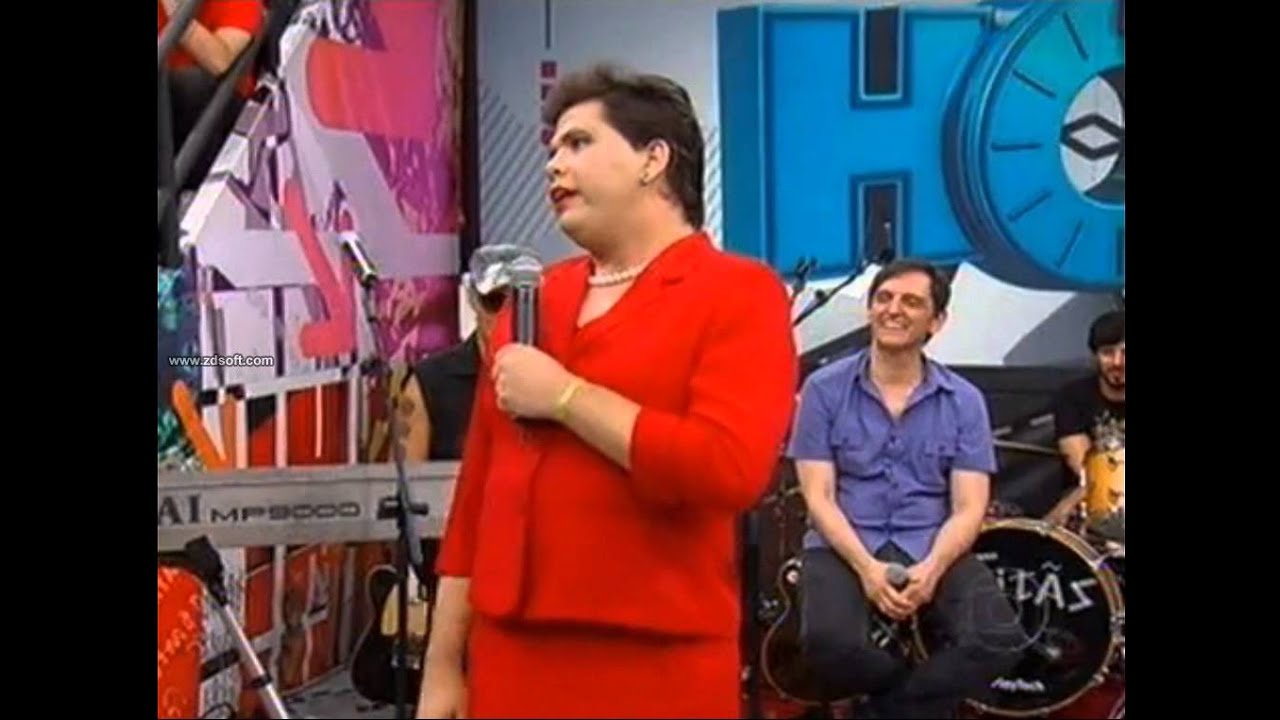 Gustavo Mendes de Dilma no Altas Horas.