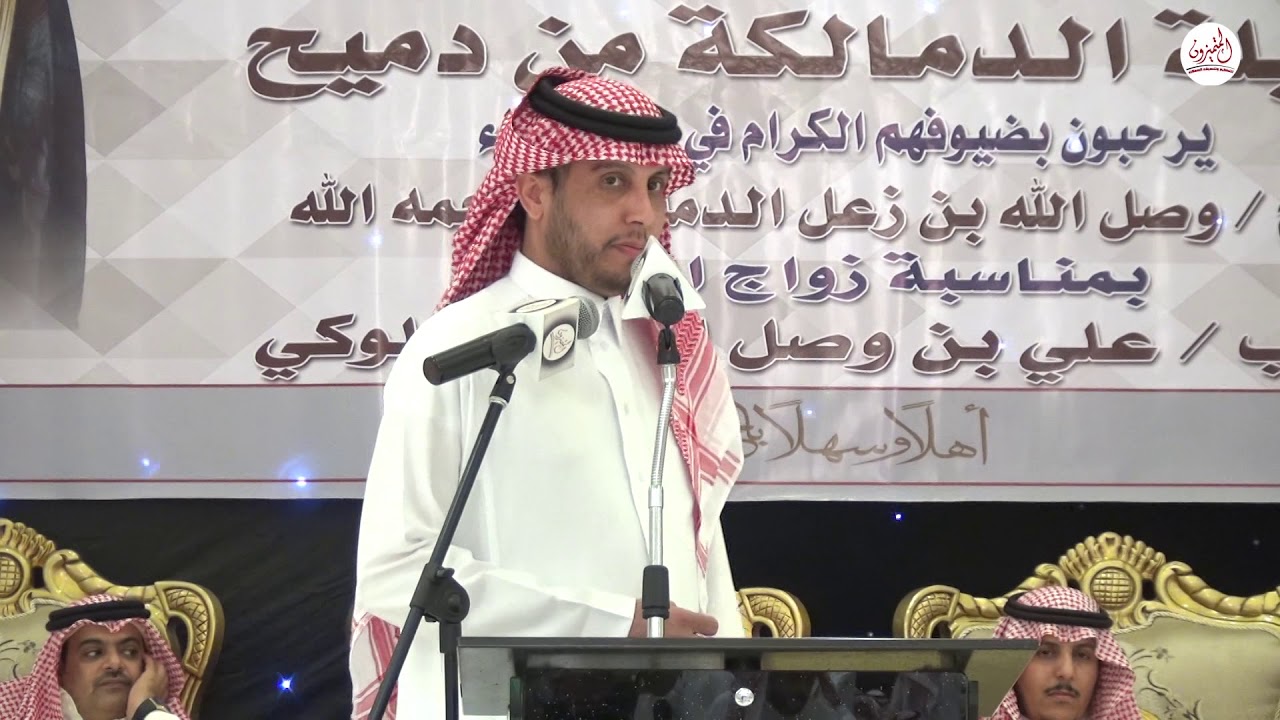 رباعية ناصر الدميحي وصقر سليم وعبدالعزيز العازمي ومحمد العازمي في حفل زواج علي وصل الله الدملوكي