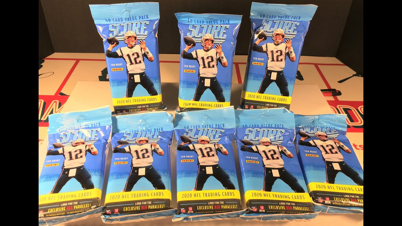 2020 Score Football Break - 10 Fat/Rack Packs