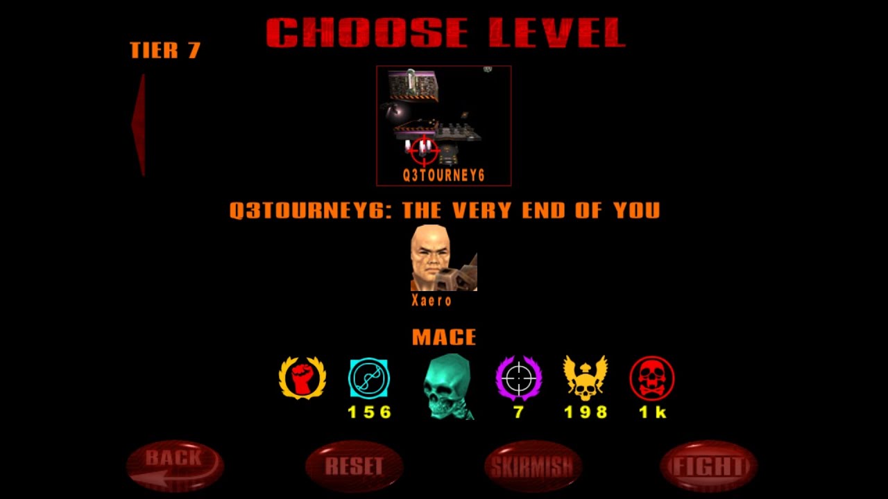 Quake 3 - Q3TOURNEY6 The Very End of You - NIGHTMARE!