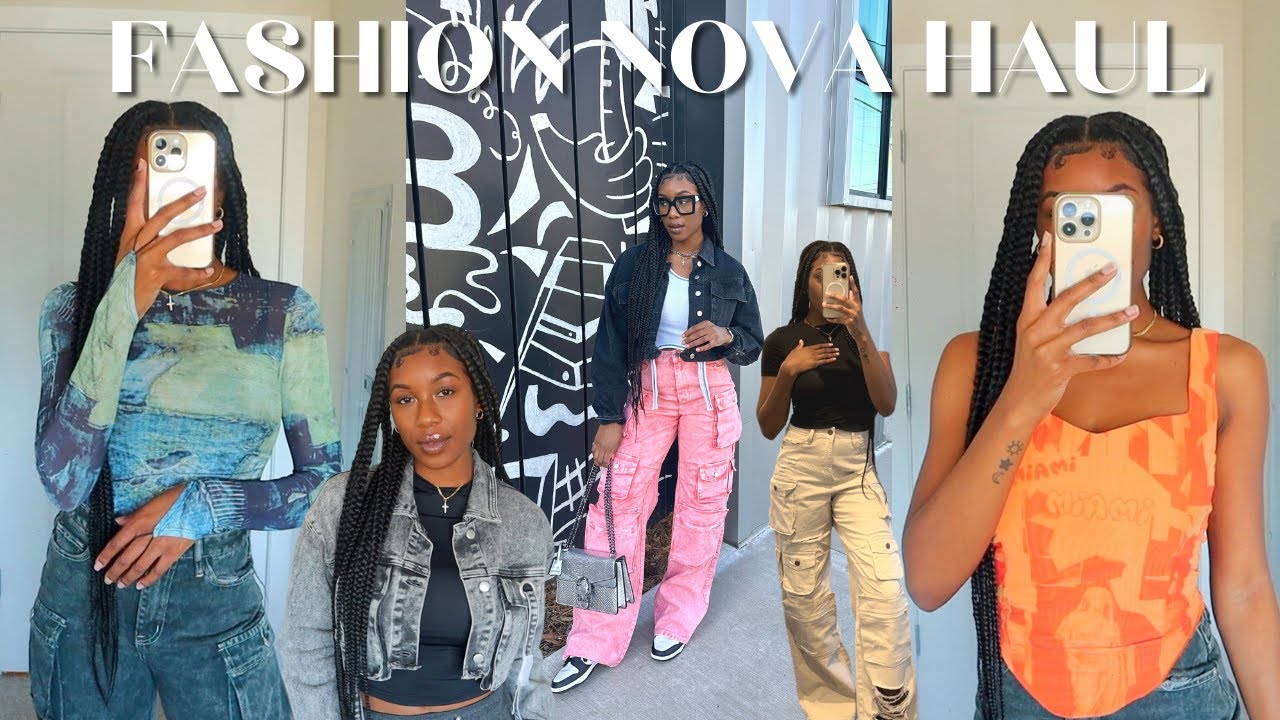 HUGE FASHION NOVA TRY ON HAUL | Winter/Spring 2023 | Cargos + Tops + Jackets & More!