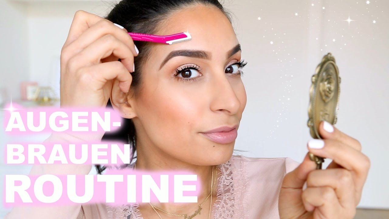 Meine neue Augenbrauen Routine | Lamiya Slimani