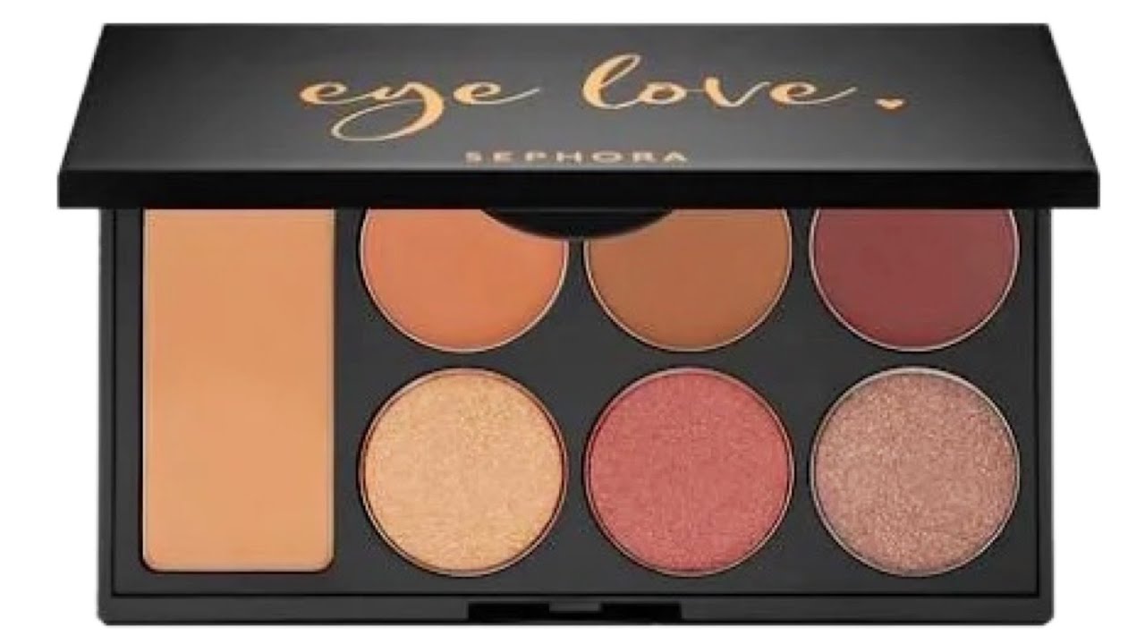 5 MIN Beginner Friendly  | Sephora Eye Love Palette Deep Warm Tutorial | Neutral Eyeshadow