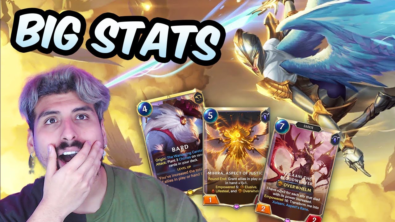 Chimes Make THICC UNITS!! Kayle Bard | Legends of Runeterra | LoR Xolaani & Mihira Eternal Deck!!