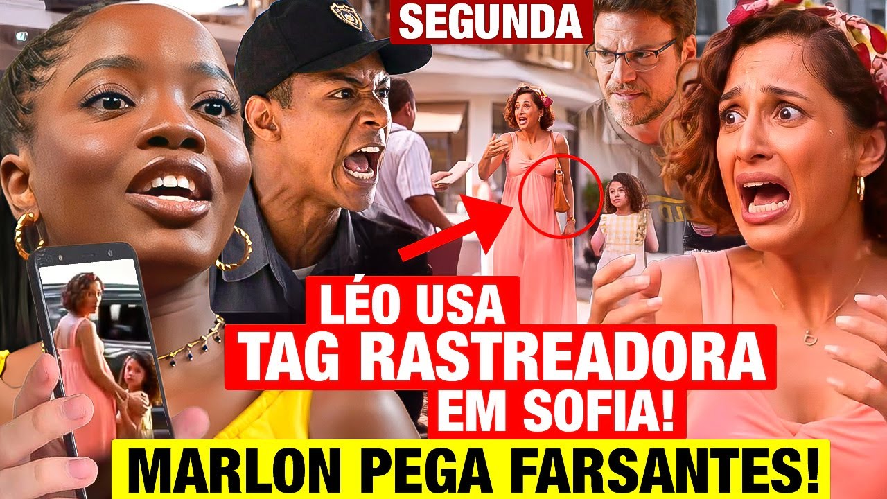 DONA DE MIM: SEGUNDA 22/12 L&eacute;o usa RASTREADOR EM SOFIA e Marlon DESCOBRE O QUE ELLEN E HUDSON FAZEM!