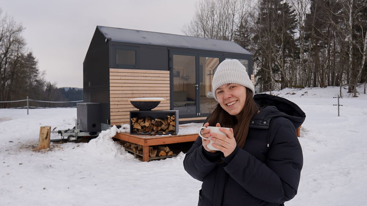 Probewohnen im Tiny House | Eine Woche zu dritt auf 14 Quadratmetern im Wald