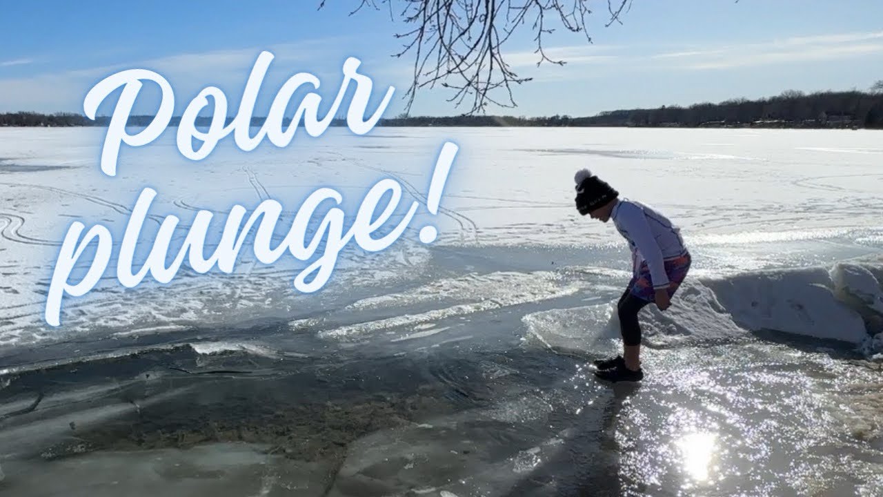 Polar Plunge in Minnesota lake  March 9th #polarplunge