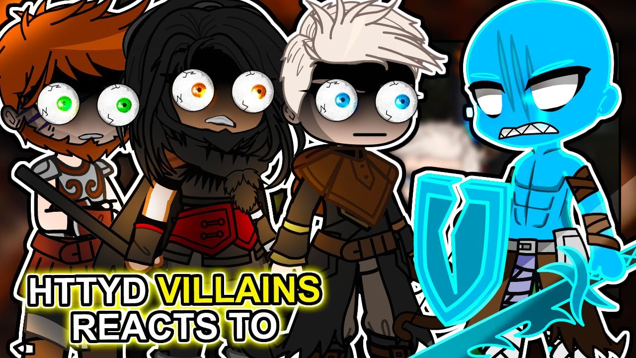 HTTYD Villains Reacts to Hiccup as Kratos Part 7 || GOW Ragnarök ||- Gacha Club React