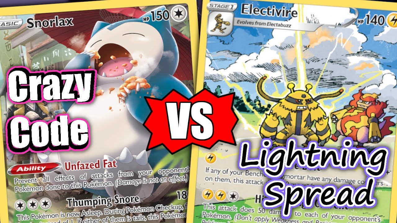 Crazy Code VS Lightning Spread: Gym Leader Challenge