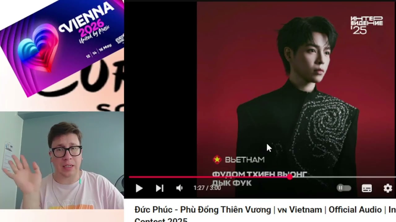 Đức Phúc - Phù Đổng Thiên Vương | 🇻🇳 Vietnam | 8/21 | Intervision Song Contest 2025 #reaction