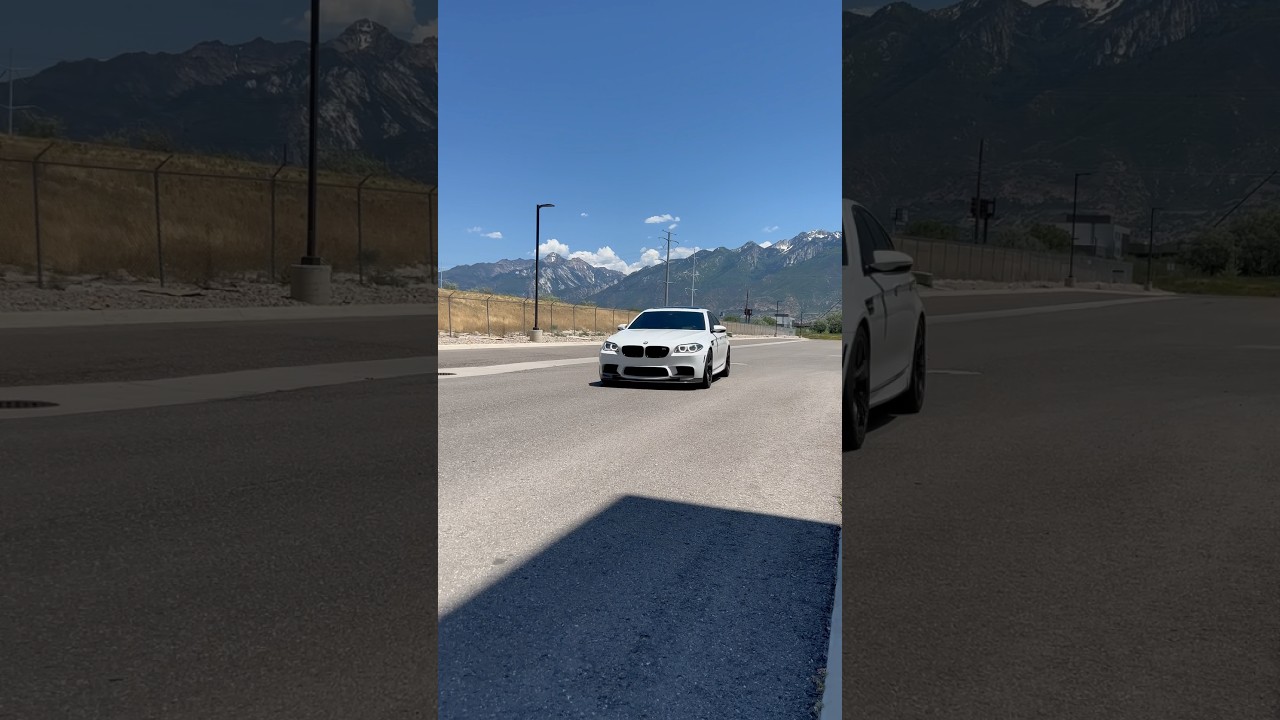 F10 M5 Intake Blow Off Sound (stock intake)
