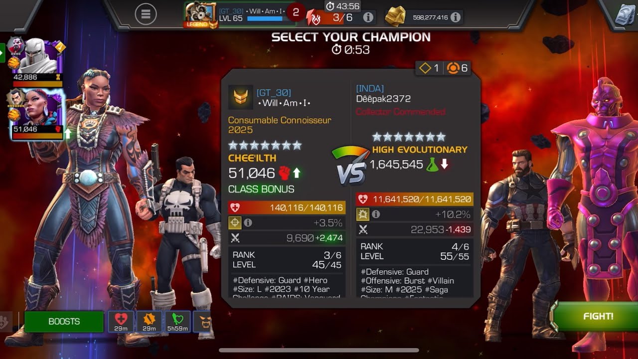 Bigger Thing Season W12. Chee’Ilth vs High Evolutionary on Node 10