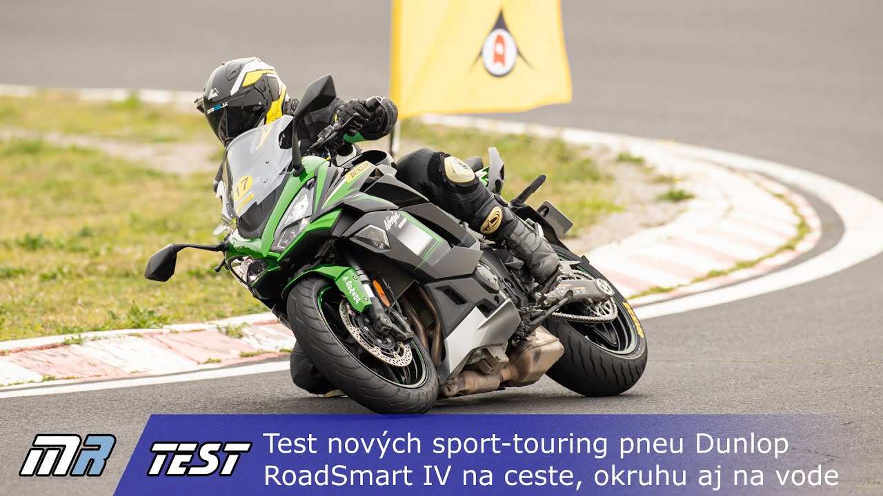 Test nových sport-touring pneu Dunlop RoadSmart IV na ceste, okruhu aj na vode  - motoride.sk