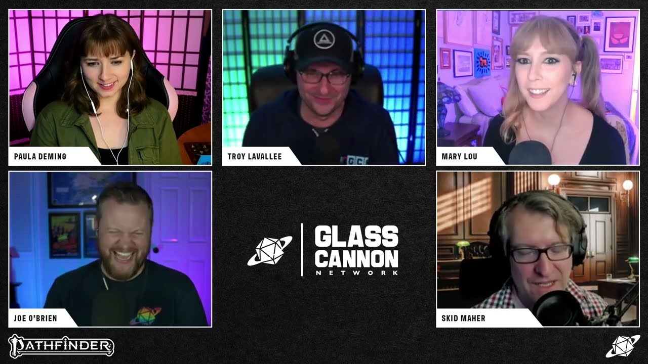 The Glass Cannon Network Presents Friends of the Pod Featuring Pathfinder 2E
