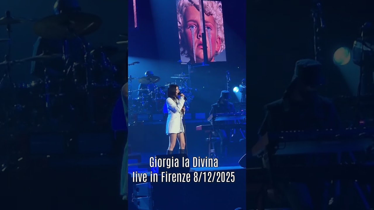 Giorgia Live al Mandela Forum di Firenze 