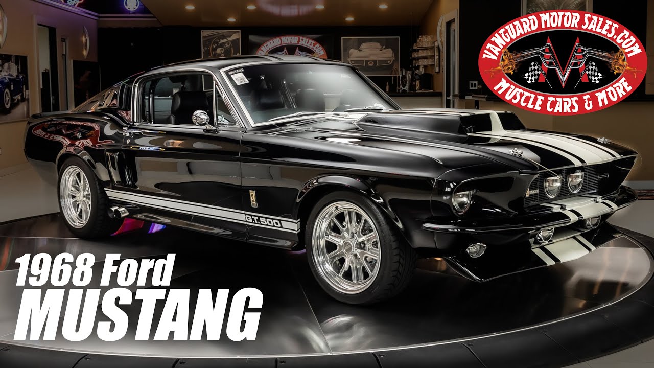 1968 Ford Mustang Fastback Restomod For Sale Vanguard Motor Sales #5173