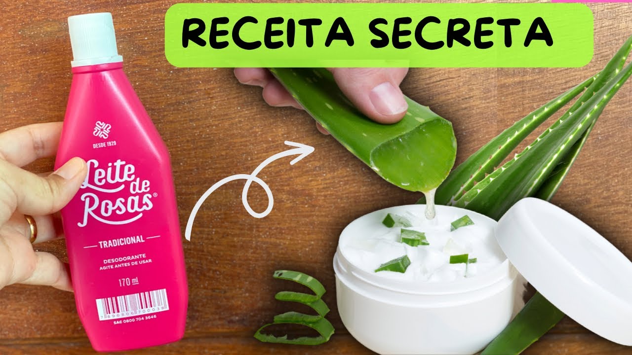 PELE SEM RUGAS E SEM MANCHAS COM ESSA MISTURA NO LEITE DE ROSAS