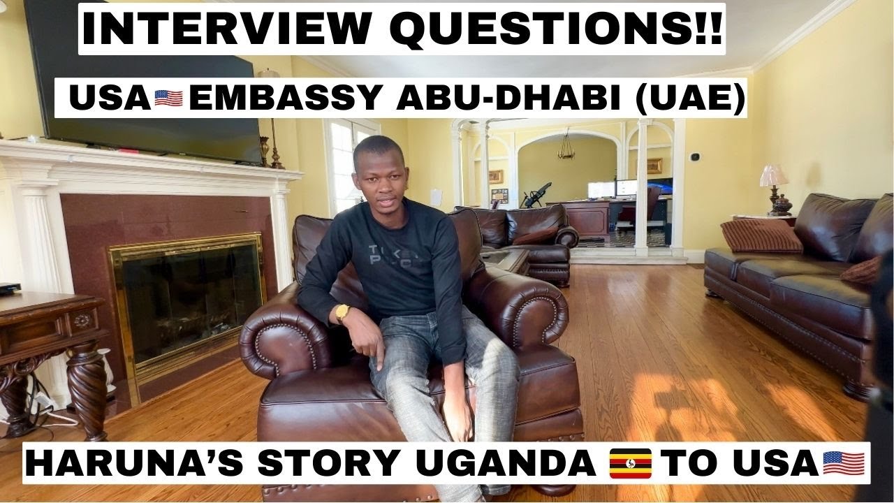 PART 3- INTERVIEW | UGANDA TO NEW YORK, USA| Haruna DV2024 Winner (Embassy Abu Dhabi - UAE)