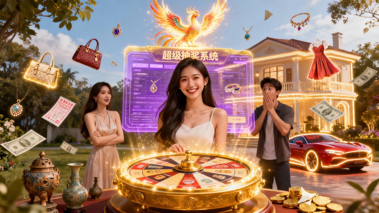 女孩意外绑定超级抽奖系统，从铁公鸡变身“败家女王”#短剧#爽剧#chinesedrama
