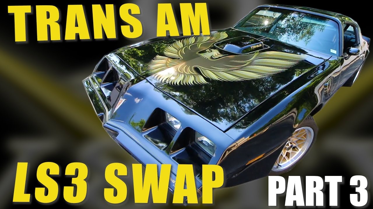 Замена двигателя и подвески Pontiac Firebird Trans Am LS 1979 года на V8 Speed ​​и реставрация, ч...