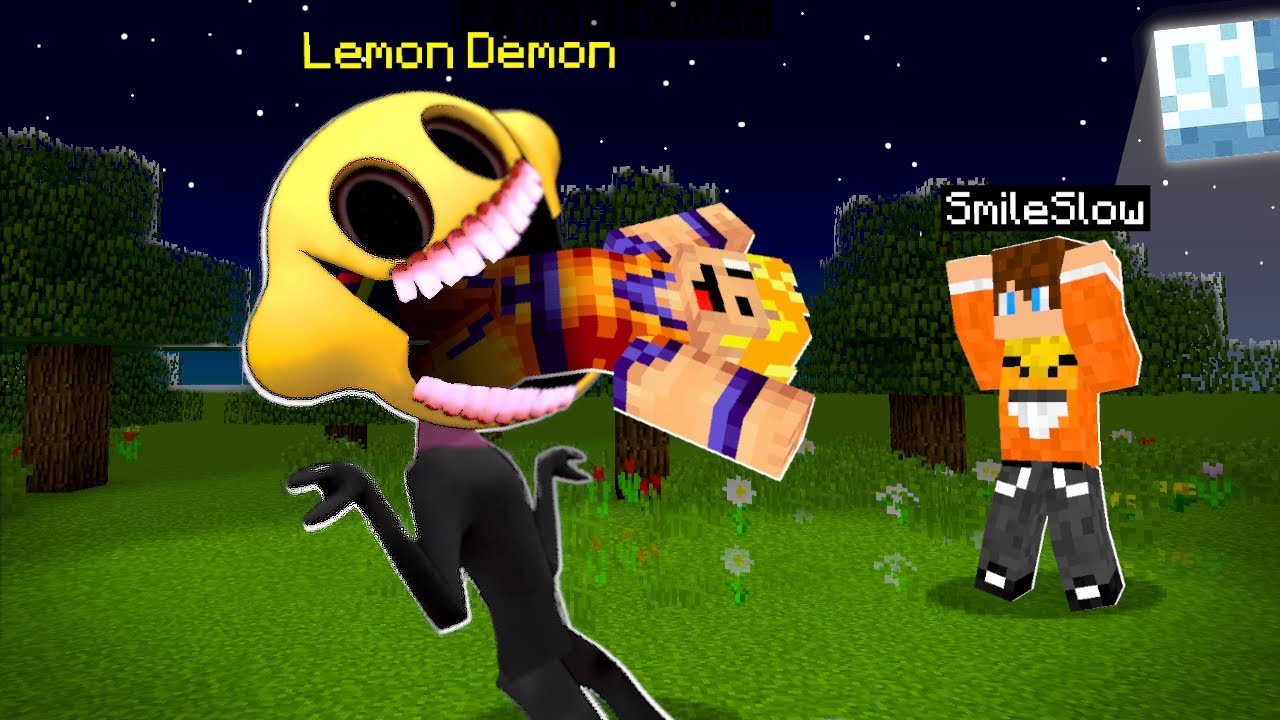 LEMON DEMON POŁKNĄŁ MNIE w MINECRAFT!  ŻEGNAJ SMILESLOW...