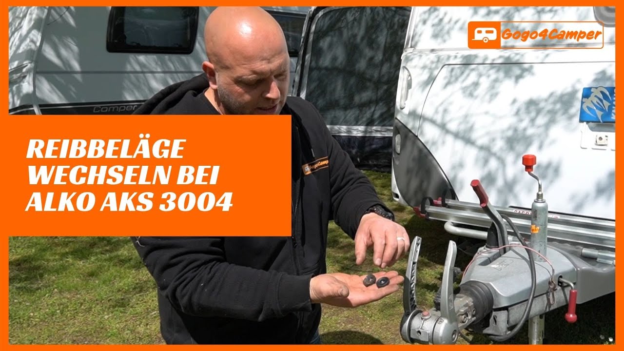 Reibbel&auml;ge wechseln bei der ALKO Antischlingerkupplung vom Wohnwagen (AKS 3004 / AKS 2004) | DIY
