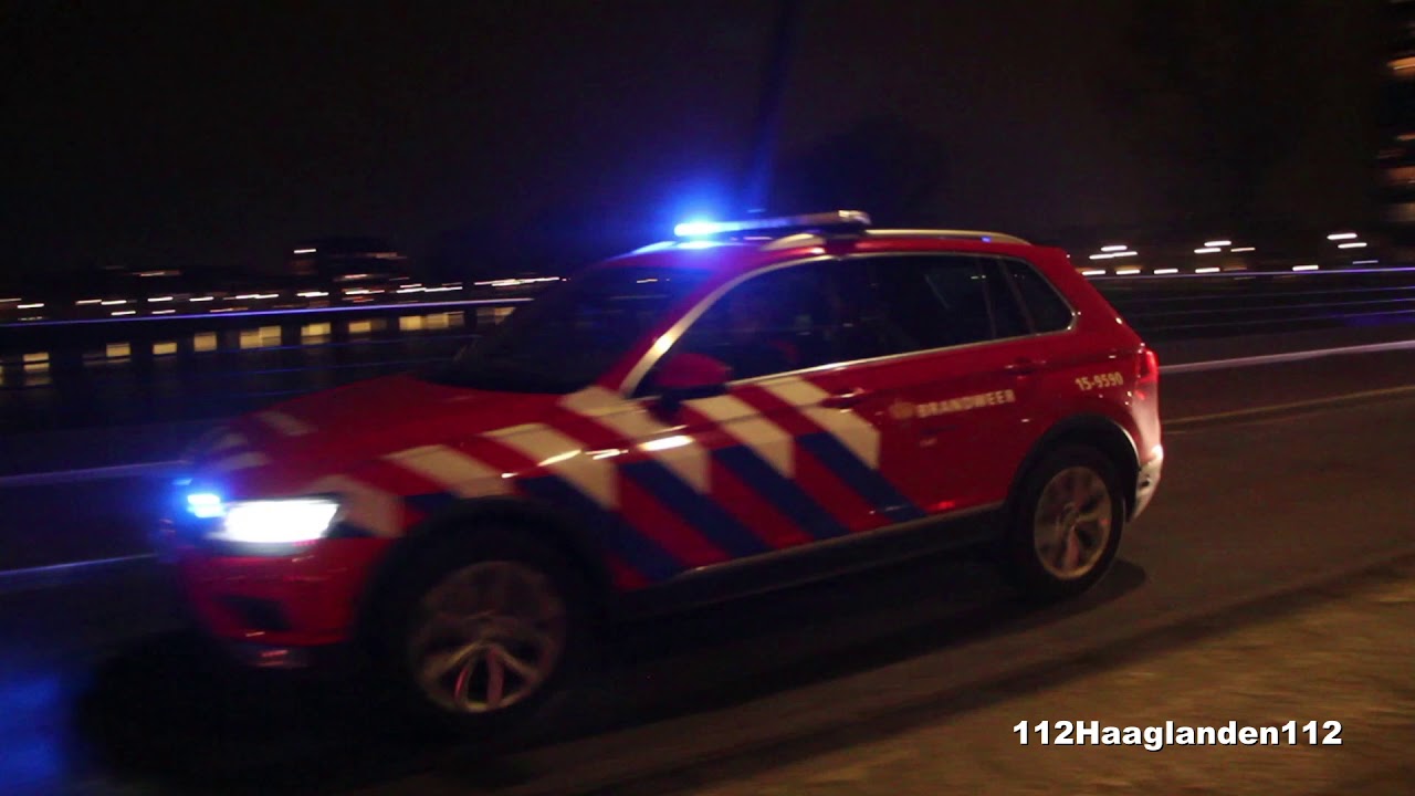 [GRIP 1 + Code 10] Hulpdiensten met Spoed onderweg naar een Zeer Grote Brand in Den Haag