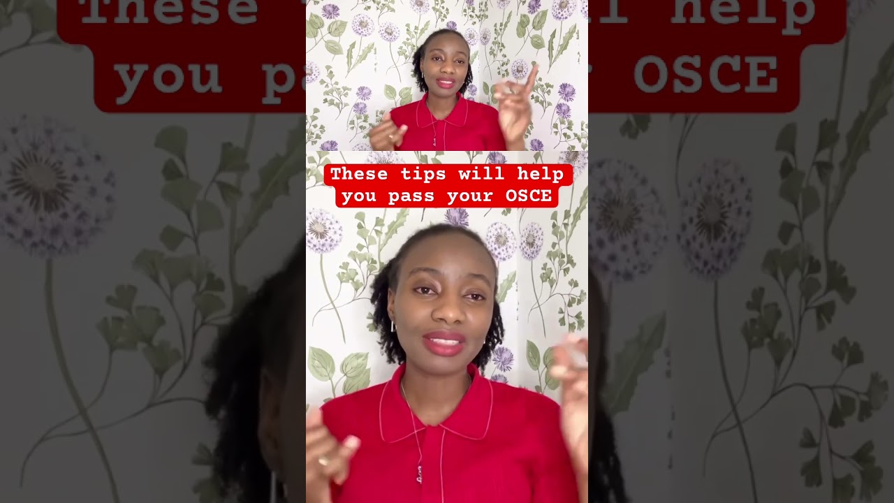 Top tips to pass your OSCE exam in one sitting
