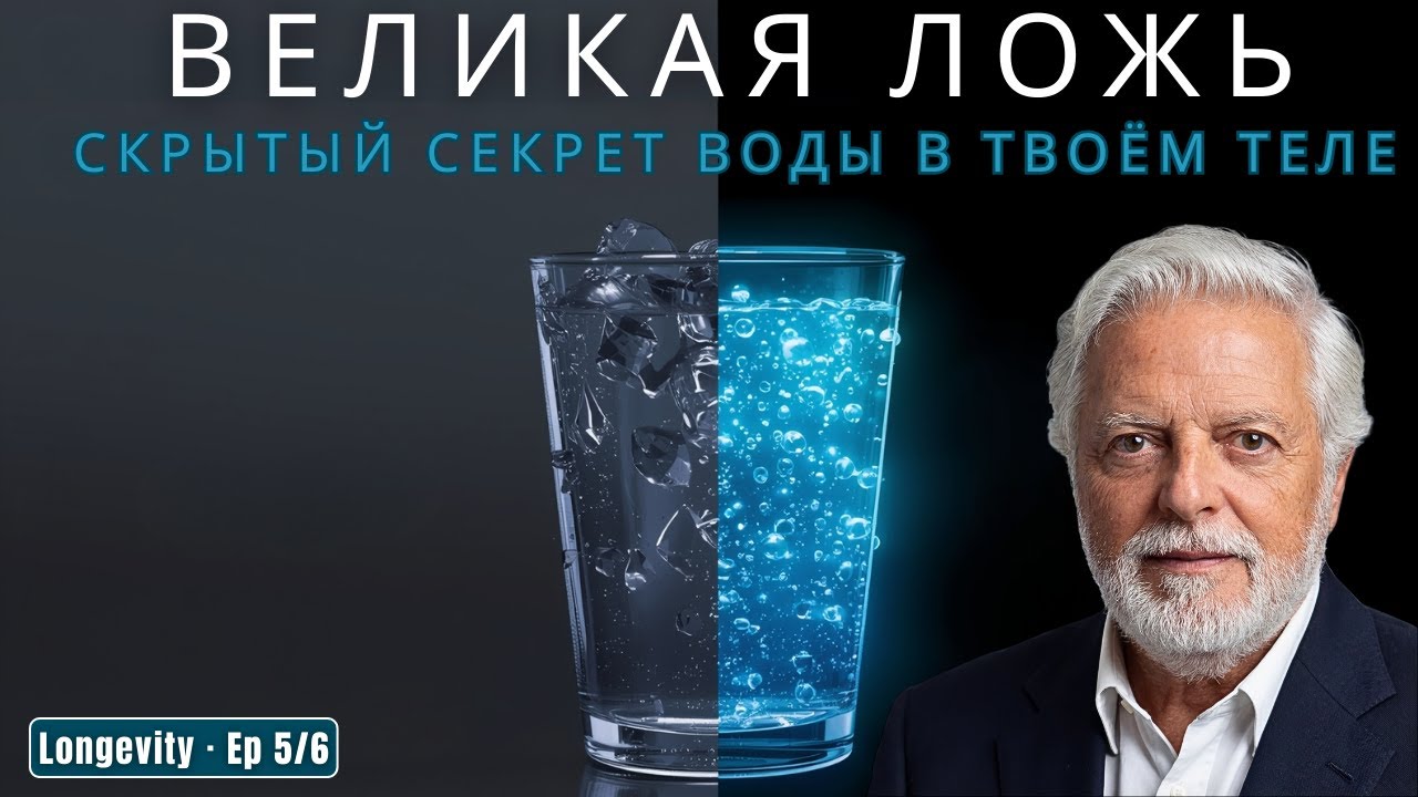 ВЕЛИКАЯ ЛОЖЬ H₂O: Ваше тело — это Батарея ($H_3O_2$)