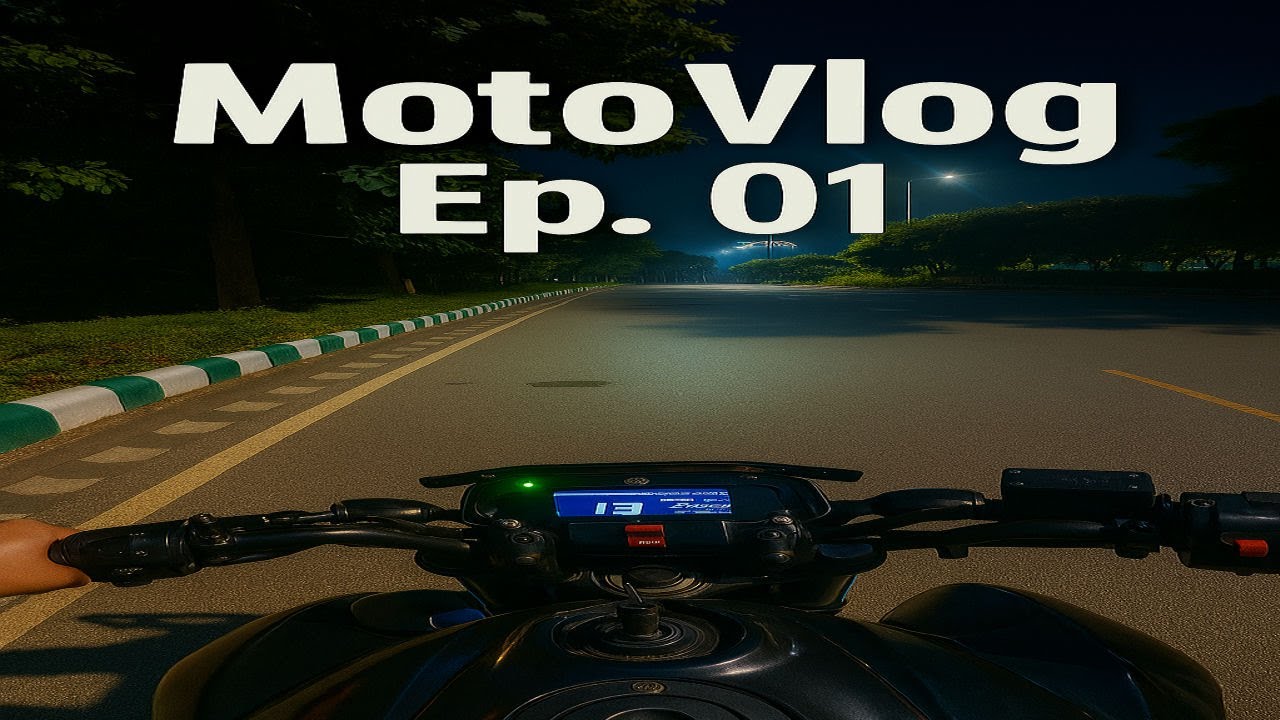 MotoVlog Ep. 01 | Midnight Ride POV Through the City