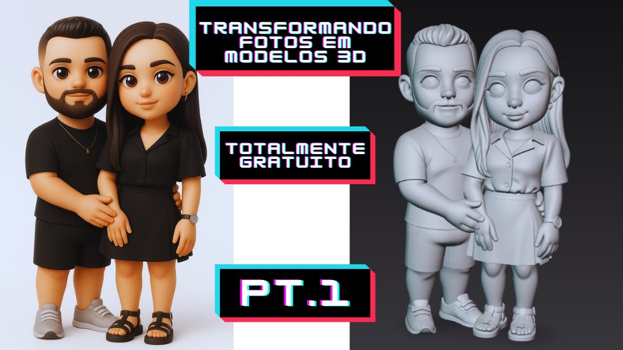 📸 Transforme uma Foto em Modelo 3D com ChatGPT e Hunyuan 3D (PARTE 1)