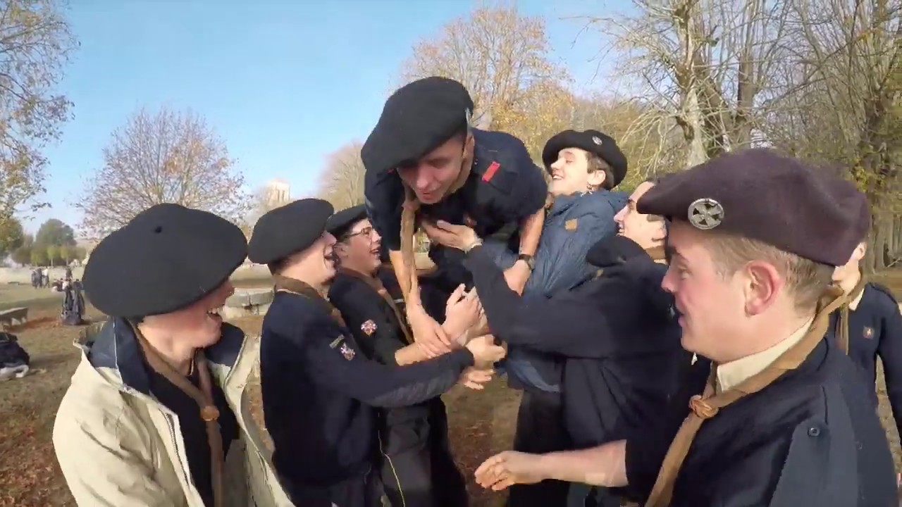 Vézelay 2018 avec le clan des Deux Savoie - Scouts d'Europe