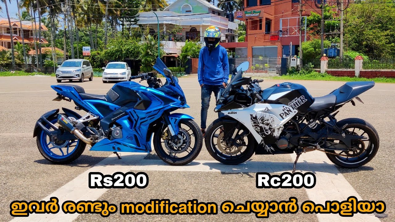 Rc200/Rs200 modification... 💥||ഇവൻ മാരിൽ കിടിലം ആര്...❗