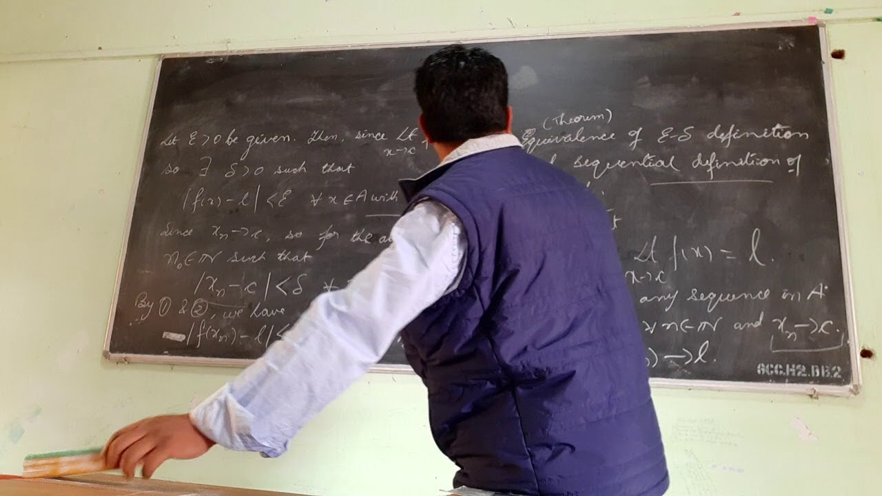 Sequential criterion for limits and continuity | 3rd Sem Mathematics GE/DSC | 19th February 2021