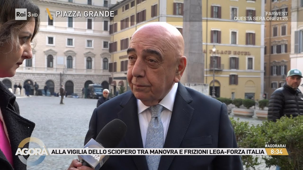 La vigilia dello sciopero - Agorà 29/11/2024
