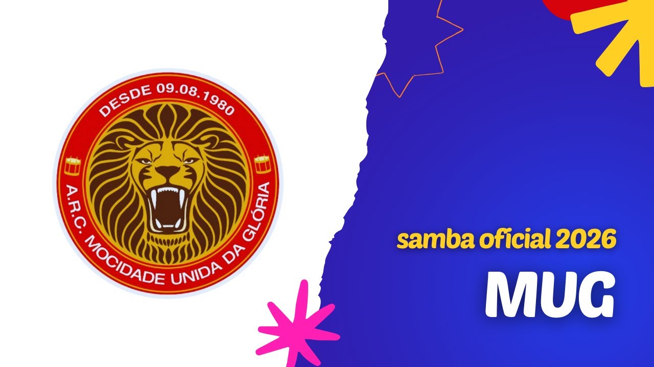 Samba-enredo da MUG 2026 com letra • Carnaval de Vitória