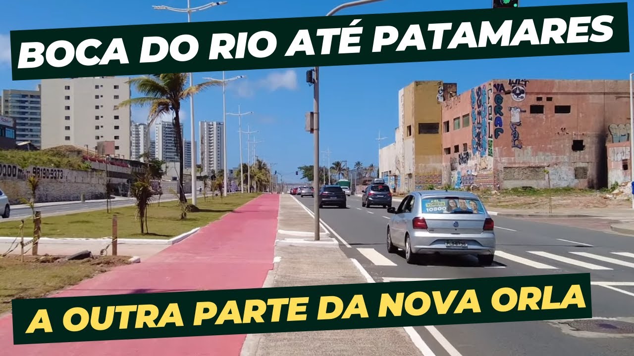 SALVADOR BAHIA - BOCA DO RIO - PATAMARES O OUTRO LADO DA ORLA DE PITUAÇU 🇧🇷(28 Setembro,2024)