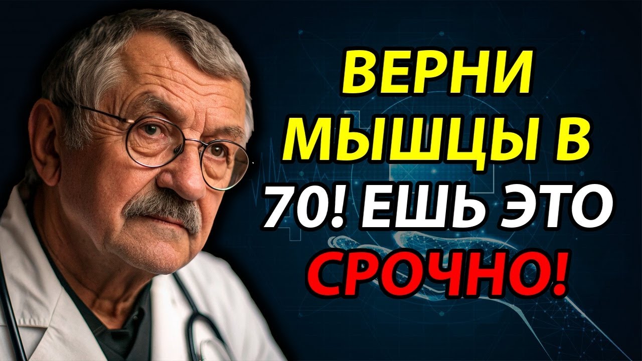 💪 Врачи изумлены: Как восстановить мышечную массу после 70!