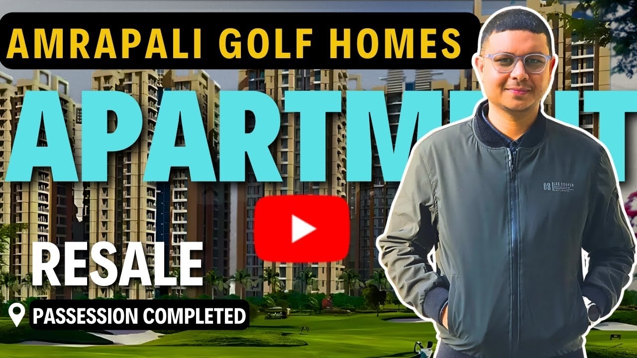 Spacious😱3BHK flat For Sale|Amrapali Golf Homes | Noida Extension