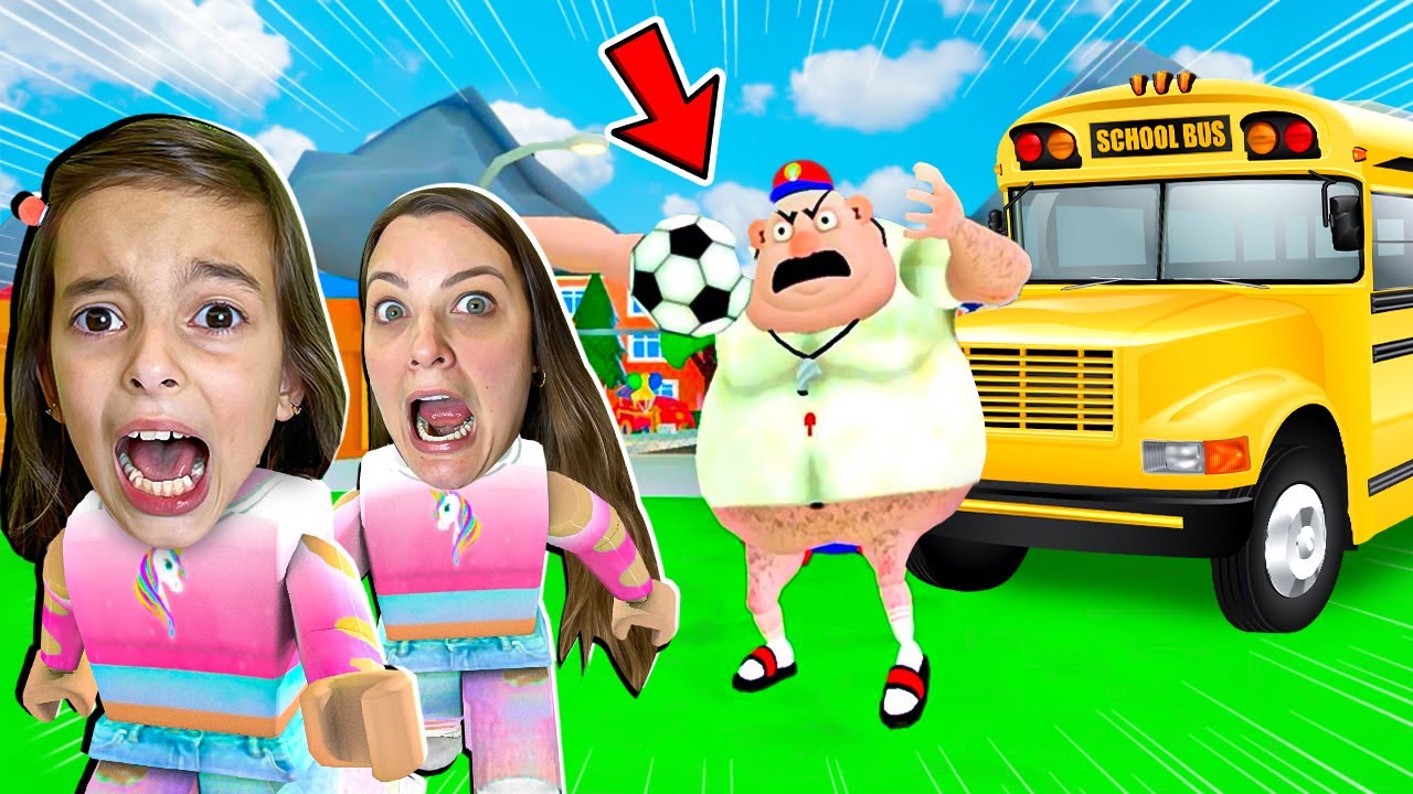 Roblox - Meu Professor de Educação Física é muito Bravo (Escape Evil Gym Teacher)
