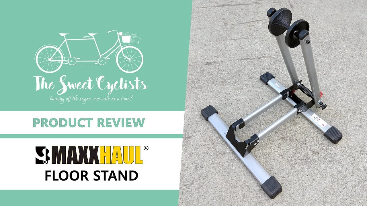 $20 MaxxHaul 80717 Folding Bike Floor Stand Review