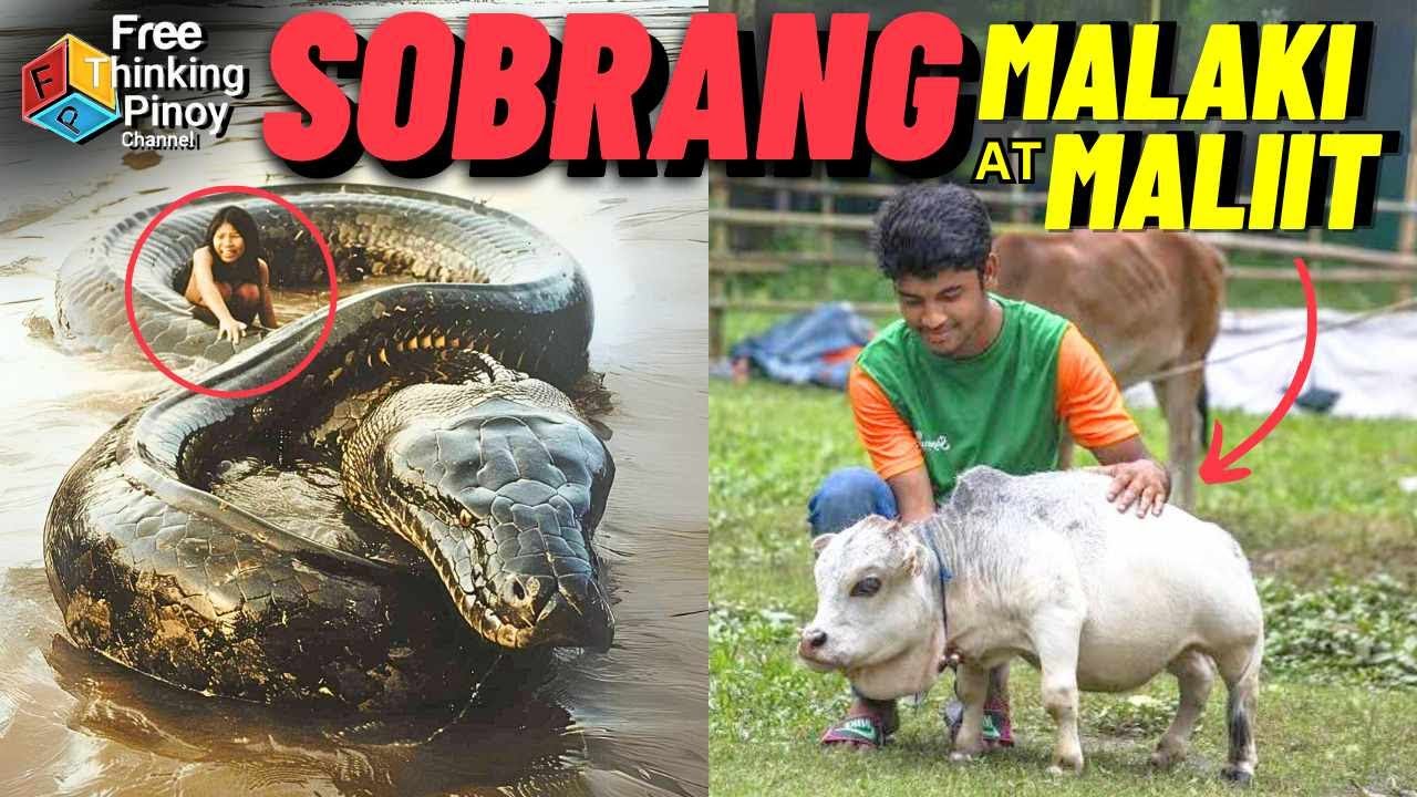 COMPILATION TAGISAN ng MALIIT AT MALAKING HAYOP | Largest & Smallest Animals In the World