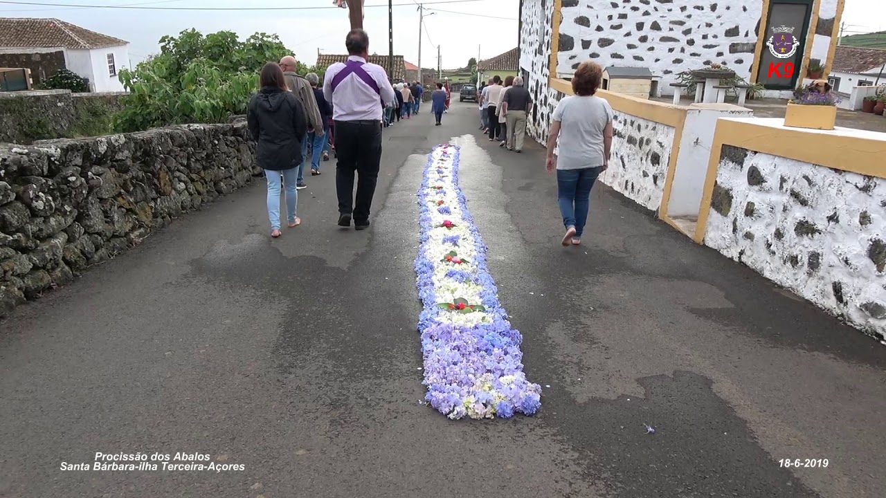 Procissão dos Abalos-Santa Bárbara-ilha Terceira (18Junho2019)
