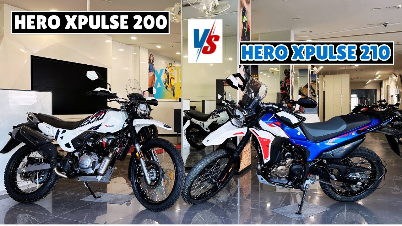 New Hero Xpulse 210 V/S Old Hero Xpulse 200 It's Called Update / Perfact ADV For India.