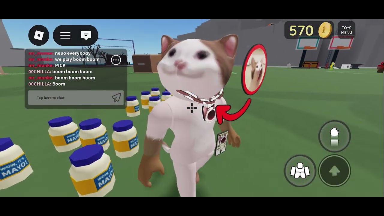 playing boom boom boom with my friend